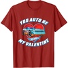 image:imageHot Wheels  Unisex Kids Valentine TShirt Black SmallCranberry Red