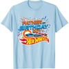 image:imageHot Wheels Birthday Confetti Father of Birthday Boy TShirtBaby Blue