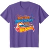 image:imageHot Wheels Birthday Confetti Sister of Birthday Girl TShirtPurple Heather