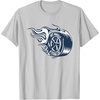image:imageHot Wheels Blue Flaming Tire TShirtSilver Grey