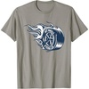 image:imageHot Wheels Blue Flaming Tire TShirtSlate Grey