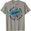 image:imageHot Wheels Build Race Repair Repeat TShirtSlate Grey