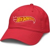image:imageHot Wheels Classic Logo White Border Adjustable Baseball HatRed