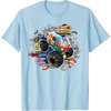 image:imageHot Wheels Monster Trucks  Demo Derby TShirtBaby Blue