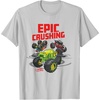 image:imageHot Wheels Monster Trucks  Epic Crushing TShirtSilver Grey
