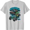 image:imageHot Wheels Monster Trucks  Epic Smash and Crash TShirtSilver Grey