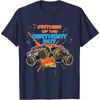 image:imageHot Wheels Monster Trucks  Father of Birthday Boy TShirtNavy Blue