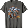 image:imageHot Wheels Monster Trucks  Go Big Go Hot Wheels TShirtAsphalt Grey
