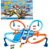 image:imageHot Wheels Track Set with 164 Scale Toy Car 4 Intersections for Crashing Powered by a Motorized Booster CrissCross Crash Track Amazon ExclusiveCriss Cross Crash