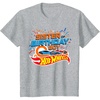 image:imageKids Hot Wheels Birthday Confetti Sister of Birthday Boy TShirtHeather Grey