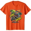 image:imageKids Hot Wheels Monster Trucks  Epic Birthday TShirtOrange