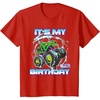 image:imageKids Hot Wheels Monster Trucks  Its My Birthday Epic Crushing TShirtRed