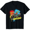 image:imageKids Hot Wheels Monster Trucks  Its My Birthday Paint Splatter TShirtBlack