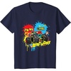 image:imageKids Hot Wheels Monster Trucks  Its My Birthday Paint Splatter TShirtNavy Blue