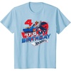 image:imageKids Hot Wheels Race Team Its My 4th Birthday TShirtBaby Blue