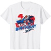 image:imageKids Hot Wheels Race Team Its My 4th Birthday TShirtWhite