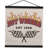 image:imageMattel Hot Wheels Fastest Cars Hanging Metal SignCream