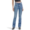 image:imageWrangler Womens X Hot Wheels HighRise Bootcut JeanDark Blue Denim