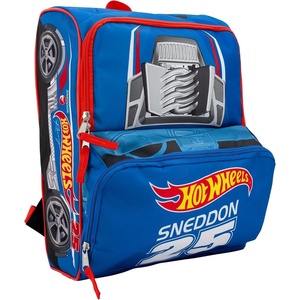 image:imageAI ACCESSORY INNOVATIONS Hot Wheels Blue Sneddon 25 Twinduction Race Car Shaped 14 Mini Backpack Kids School Bag BlueHot Wheels