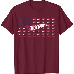 image:imageHot Wheels  4th of July American Flag TShirtBurgundy