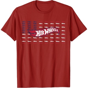 image:imageHot Wheels  4th of July American Flag TShirtCranberry Red
