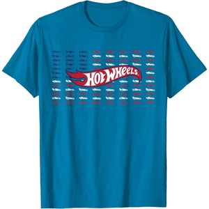 image:imageHot Wheels  4th of July American Flag TShirtSapphire Blue