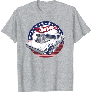 image:imageHot Wheels  4th of July Americana Wheel TShirtHeather Grey