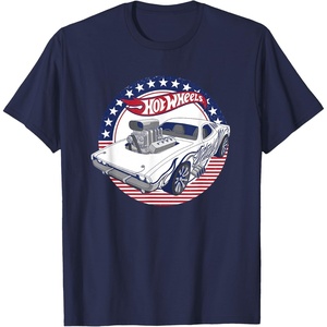 image:imageHot Wheels  4th of July Americana Wheel TShirtNavy Blue
