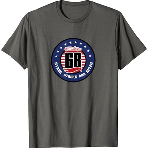 image:imageHot Wheels  4th of July Stars Stripes and Speed TShirtAsphalt Grey