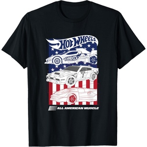 image:imageHot Wheels  All American Muscle 4th of July TShirtBlack