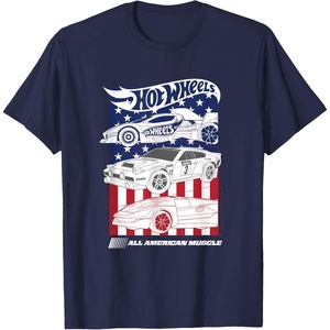 image:imageHot Wheels  All American Muscle 4th of July TShirtNavy Blue