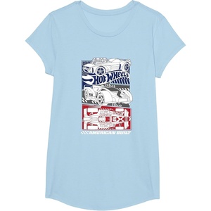 image:imageHot Wheels  American Built 4th of July TShirtBaby Blue