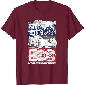 image:imageHot Wheels  American Built 4th of July TShirtBurgundy