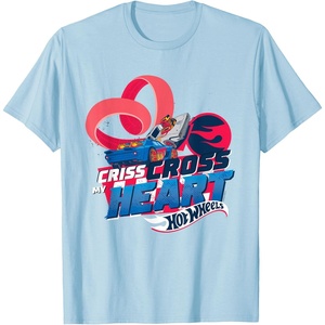 image:imageHot Wheels  Criss Cross My Heart TShirtBaby Blue