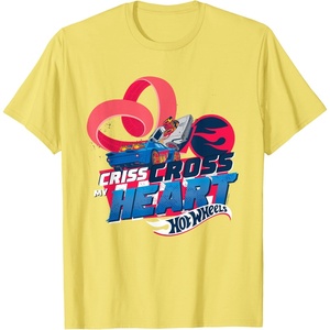 image:imageHot Wheels  Criss Cross My Heart TShirtLemon Yellow