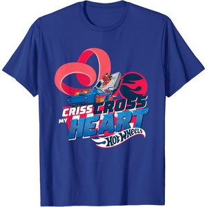 image:imageHot Wheels  Criss Cross My Heart TShirtRoyal Blue