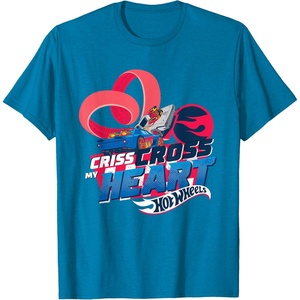 image:imageHot Wheels  Criss Cross My Heart TShirtSapphire Blue