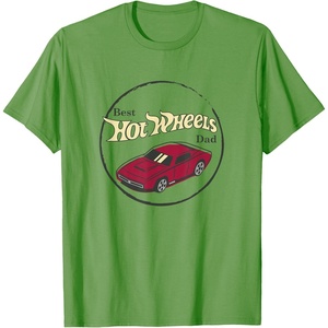 image:imageHot Wheels  Fathers Day Best Hot Wheels Dad TShirtGrass Green
