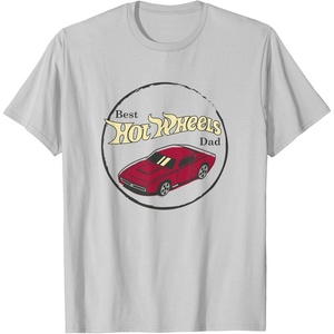 image:imageHot Wheels  Fathers Day Best Hot Wheels Dad TShirtSilver Grey