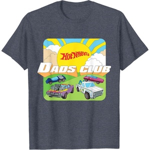 image:imageHot Wheels  Fathers Day Cool Dads Club TShirtHeather Blue