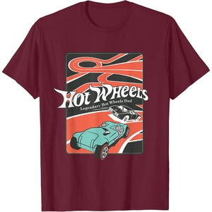 image:imageHot Wheels  Fathers Day Legendary Hot Wheels Dad TShirtBurgundy