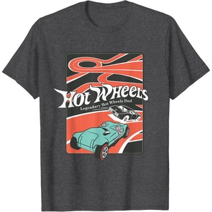 image:imageHot Wheels  Fathers Day Legendary Hot Wheels Dad TShirtDark Heather Grey