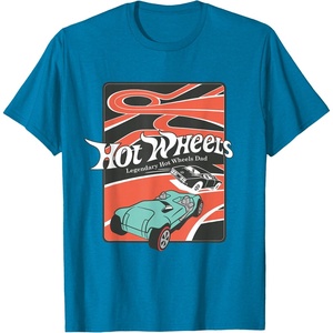 image:imageHot Wheels  Fathers Day Legendary Hot Wheels Dad TShirtSapphire Blue