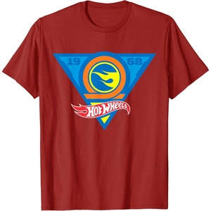 image:imageHot Wheels  Flame Triangle TShirtCranberry Red