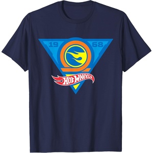 image:imageHot Wheels  Flame Triangle TShirtNavy Blue