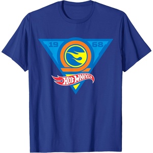 image:imageHot Wheels  Flame Triangle TShirtRoyal Blue