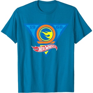 image:imageHot Wheels  Flame Triangle TShirtSapphire Blue