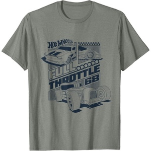 image:imageHot Wheels  Full Throttle 68 TShirtOlive Heather