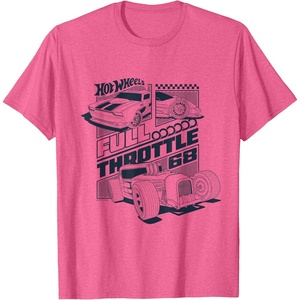 image:imageHot Wheels  Full Throttle 68 TShirtPink Heather