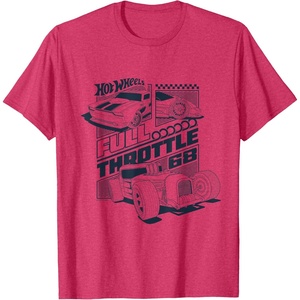 image:imageHot Wheels  Full Throttle 68 TShirtRed Heather